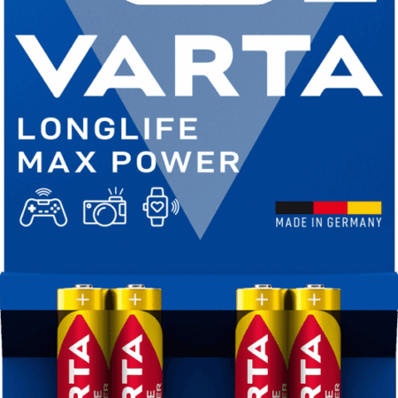 Varta Longlife Max Power AAA Blister 4 stuks