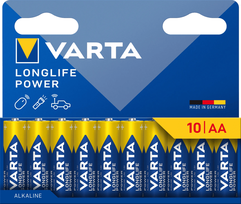Varta Longlife Power AA Pack 10 stuks