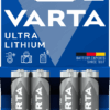 Varta Ultra Lithium AA Blister 4 stuks