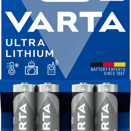 Varta Ultra Lithium AA Blister 4 stuks