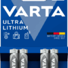 Varta Ultra Lithium AAA Blister 4 stuks