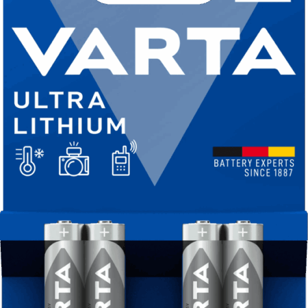 Varta Ultra Lithium AAA Blister 4 stuks