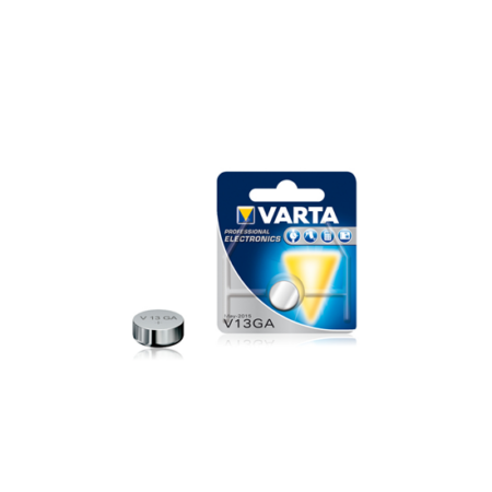 Varta V13GA/LR44 alka knoop batterij 1