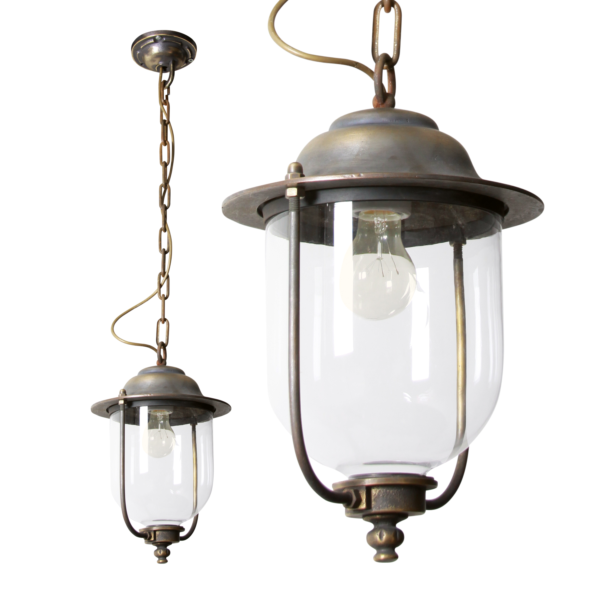 Verandalamp Brons Lindau XL