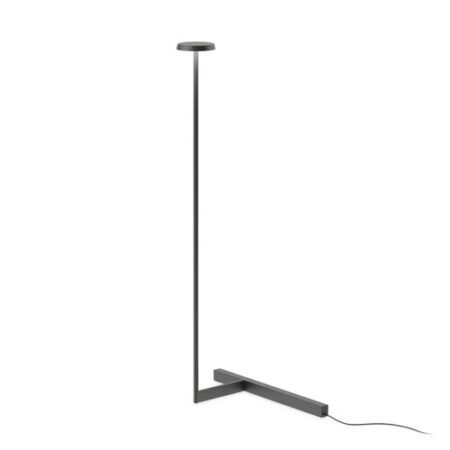 Flat 5955 Vloerlamp - Zwart