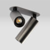 Vigo 2-lichts Inbouwspot Gun Metal