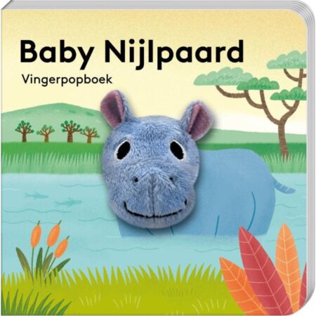 Vingerpopboekje Wild Baby Nijlpaard | ImageBooks