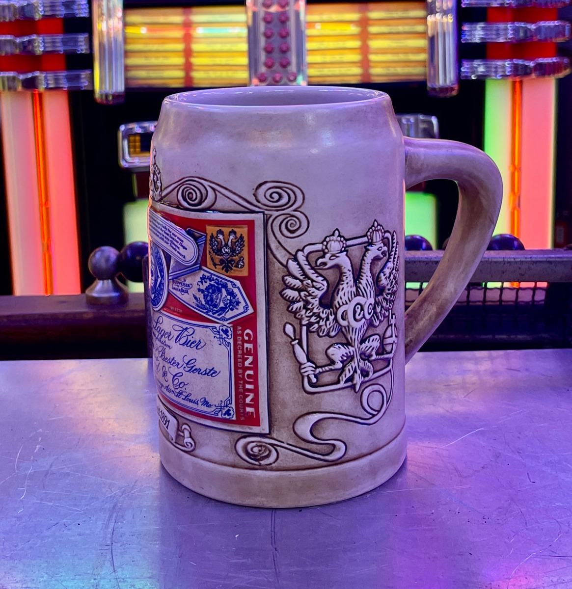 Vintage Budweiser Bierpul 1990 | Budweiser