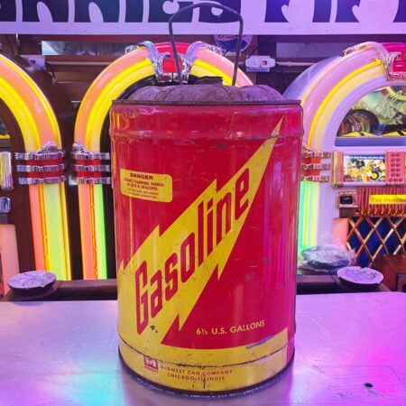 Vintage Gasoline Blik - Midwest Can Company - Chicago USA | The Dutch Pickers