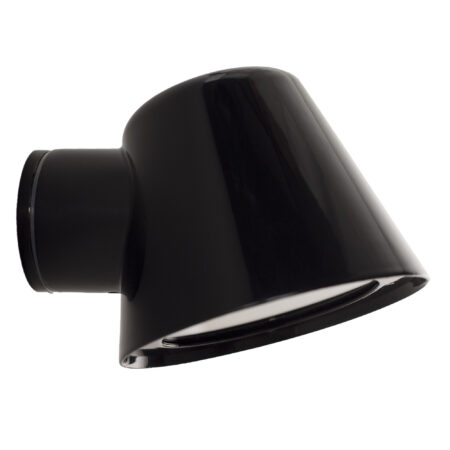 Vita Cup Muurlamp Zwart met Lichtsensor LED