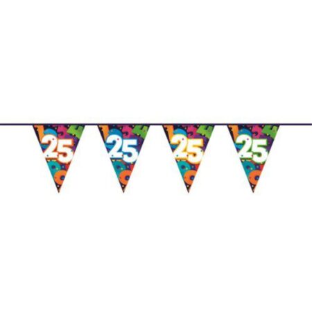 Vlaggenlijn 10mtr cijfers 25 jaar | Haza