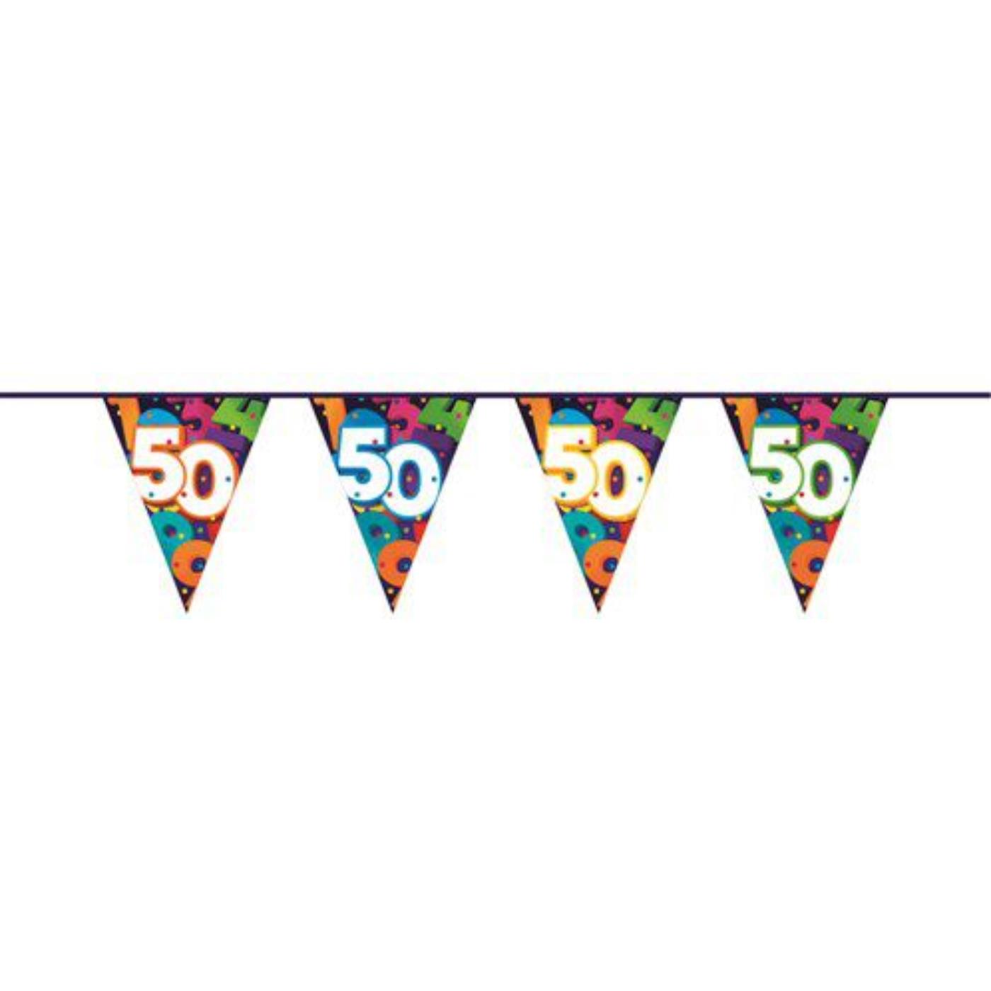 Vlaggenlijn 10mtr cijfers 50 jaar | Haza
