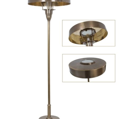 Vloerlamp Auriol Antiek Messing