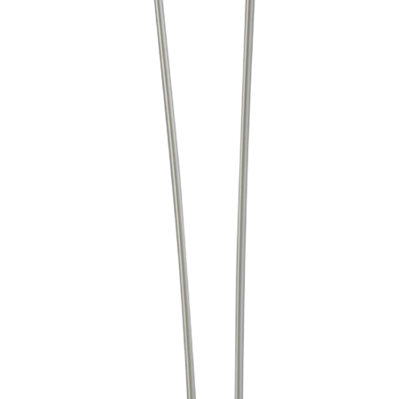 Vloerlamp Melani nickel