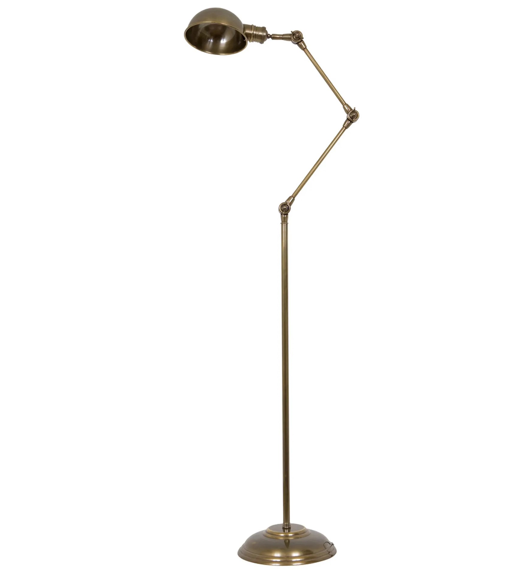 Vloerlamp Nova Antiek Messing