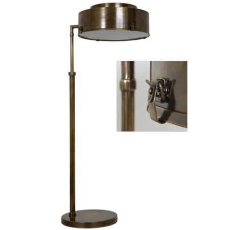Vloerlamp Rex Antiek Messing