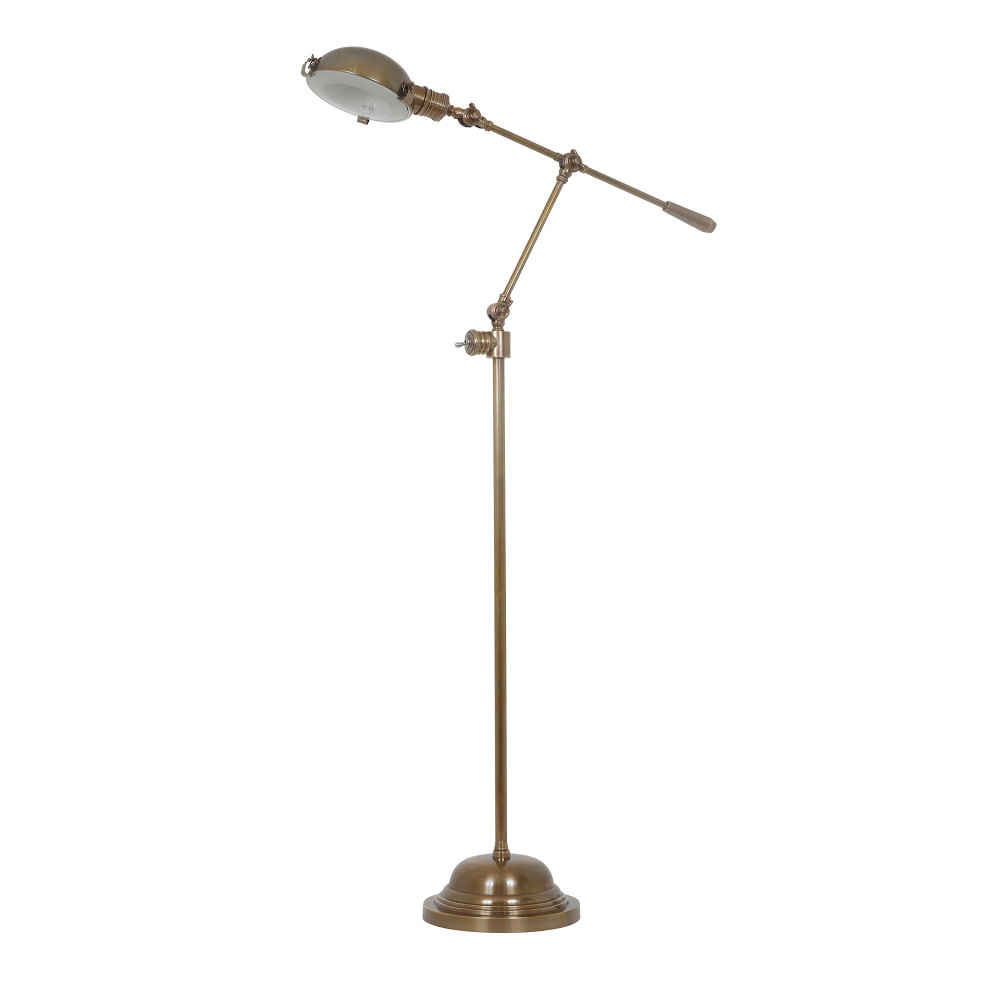 Vloerlamp Royce Antiek Messing