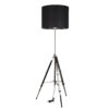 Vloerlamp Vienna Antiek Nikkel
