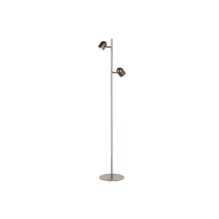 Vloerlamp ovale Brons + dimmers