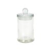 Voorraadpot glas knop Ø6x11cm | Merkloos