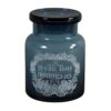 Voorraadpot m/sticker Magee L blauw