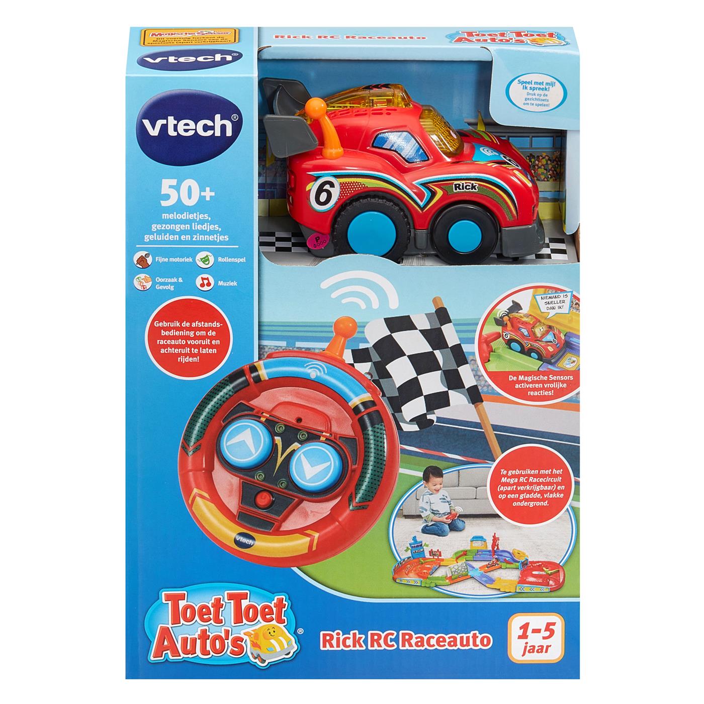 Vtech Toet Toet Auto's Rick RC Raceauto | Vtech