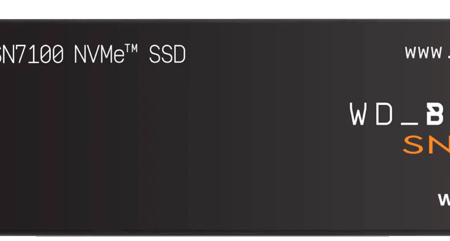WD Black SN7100 1TB NVMe SSD