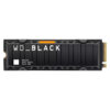 Black SN850X 2TB Heatsink PS5