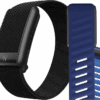 WHOOP 5.0 Peak Zwart Abonnement 1 Jaar + WHOOP 5.0 SportFlex Band Blauw