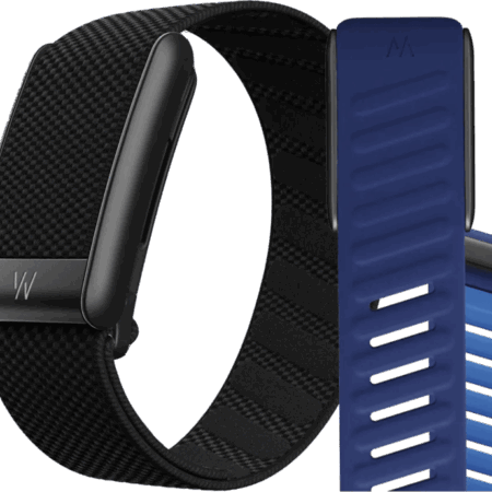 WHOOP 5.0 Peak Zwart Abonnement 1 Jaar + WHOOP 5.0 SportFlex Band Blauw