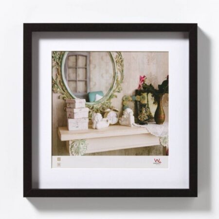 Walther Stockholm 3d Fotolijst 20x20cm Zwart | Walther