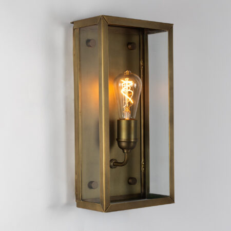 Wandlamp Biarritz Antiek Messing