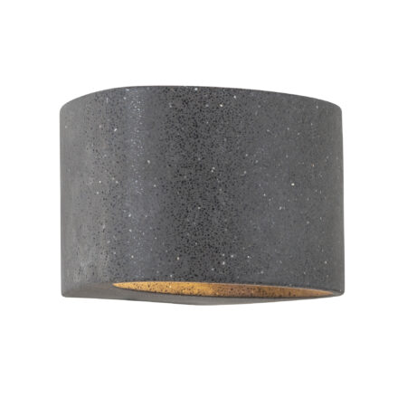 Wandlamp up en down Clay Black
