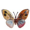 Wandversiering Monarch S multicolor metaal 24x1x16