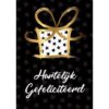 Wenskaarten Gefeliciteerd pak a 10 stuks | Merkloos