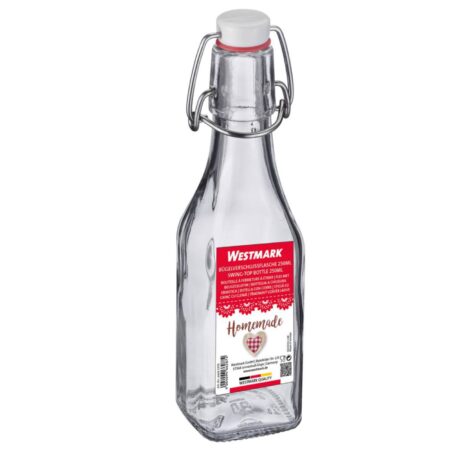Westmark Beugelfles vierkant 250ml | Westmark