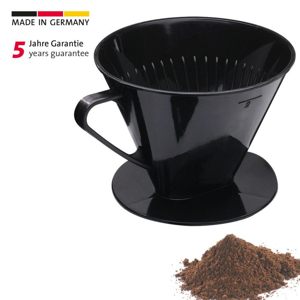 Westmark Koffiefilterhouder nr 2 zwart | Westmark