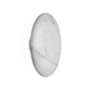 Wever Ducre Miles Round 3.0 Wandlamp - Wit Marmer