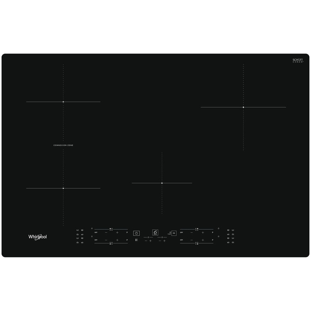 Whirlpool WB B4877 NE Inductie kookplaat Zwart | Whirlpool