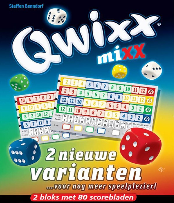 White Goblin Games Qwixx Mixx | White Goblin Games
