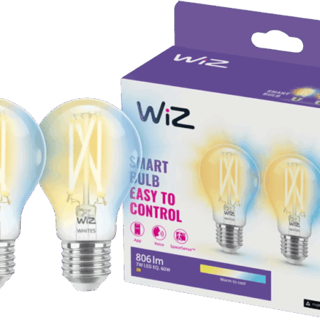 WiZ Filament lamp 2-pack - Warm tot Koelwit Licht - E27