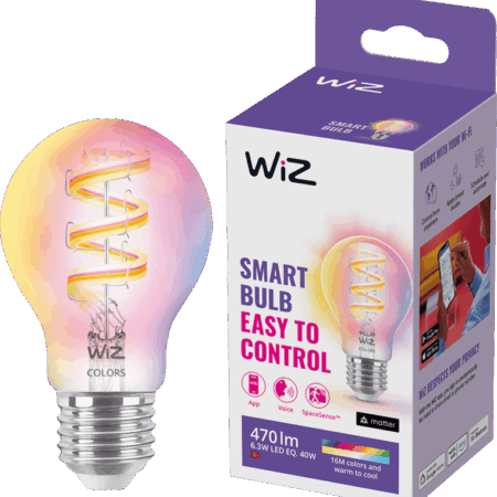WiZ Filament lamp - Gekleurd en wit licht - E27