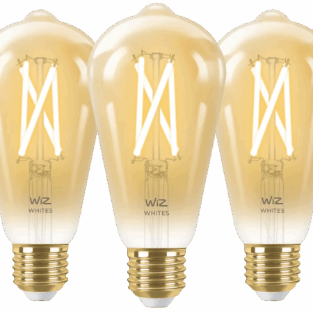 WiZ Smart Filament lamp Edison 3-pack - Warm tot Koelwit Licht - E27