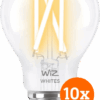 WiZ Smart Filament lamp Standaard 10-pack - Warm tot Koelwit Licht - E27