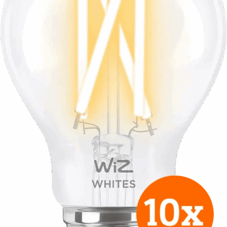 WiZ Smart Filament lamp Standaard 10-pack - Warm tot Koelwit Licht - E27