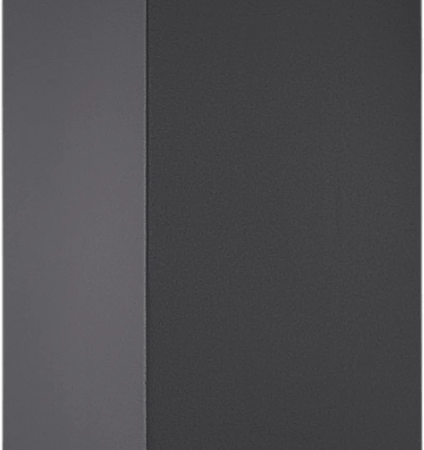 WiZ Up and Down Wandlamp - Wit en Gekleurd Licht - zwart
