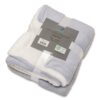 Wicotex espoo licht grijs met sherpa150x200cm