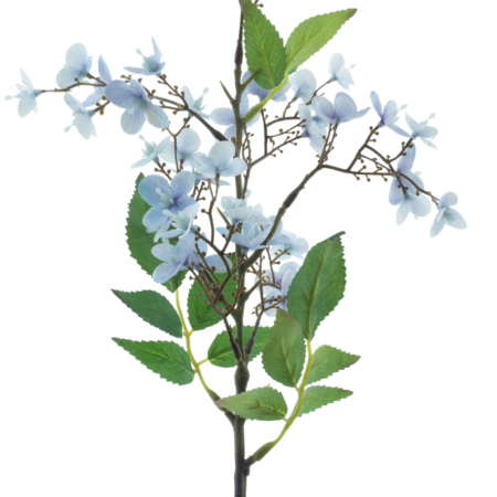 Wild rose spray blue 52cm