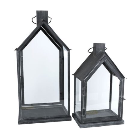Windlicht House antracriet S 26