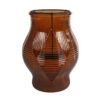 Windlicht glas ruit-strepen